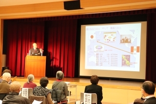 同講演には大玉村の約80名の村民の方々に参加頂きました。