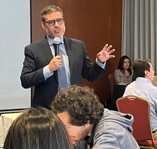 Palabras del Sr. Daniel Sánchez, Coordinador del proyecto hacia los participantes